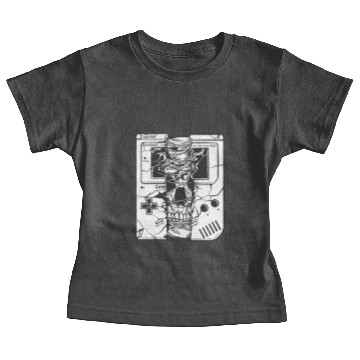 Discover Gameboy Skull Baby Tees