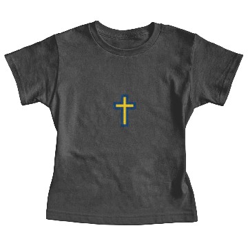 Discover Maize Blue Cross Baby Tees