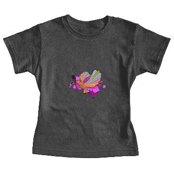 Discover Hummingbird Colorful Baby Tees