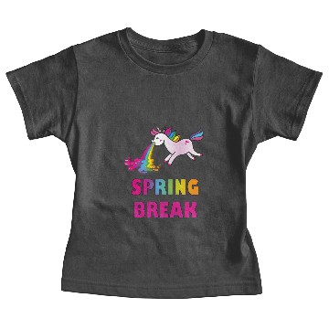 Discover spring-break-unicorn, puking unicorn Baby Tees