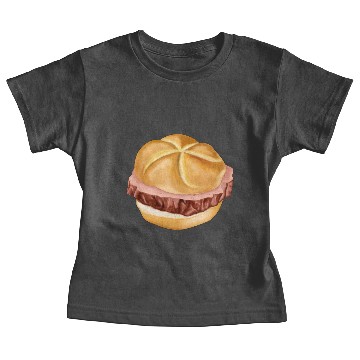 Discover Bavarian meat loaf in bread roll Baby Tees