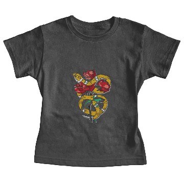 Discover The Rose Snake Baby Tees