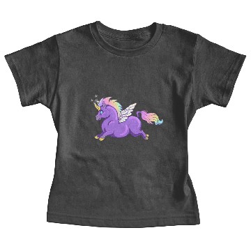 Discover Lavender Unicorn Baby Tees