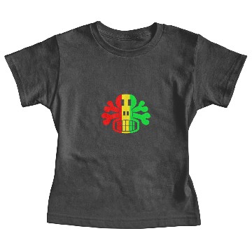 Discover RASTA SKULL AND CROSSBONES Baby Tees