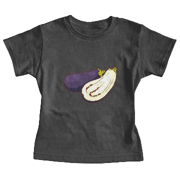 Discover Aubergine Eggplant Brinjal Baby Tees