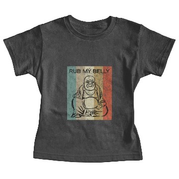 Discover Buddha Luck Vintage Retro Style Grunge Baby Tees