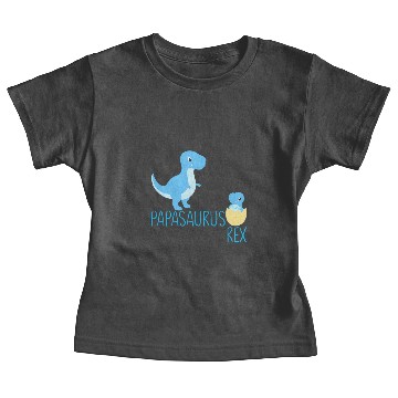 Discover Funny Papasaurus Dad Babysaurus Baby Tees