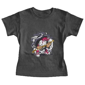 Discover Comic funny Your Time Will Come grim reaper Baby Tees