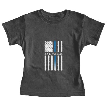 Discover Murica American Flag Baby Tees Funny Proud Merica