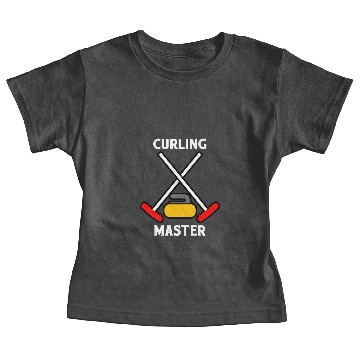 Discover Curling Master Baby Tees