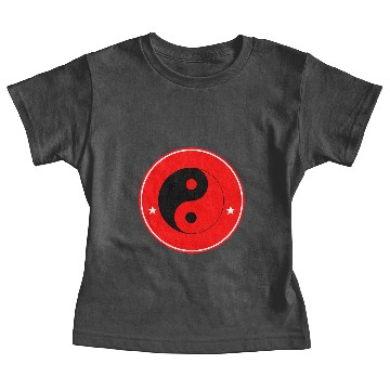 Discover ying and yang Baby Tees
