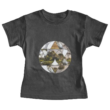 Discover Circle Nature Sea Paradise Baby Tees