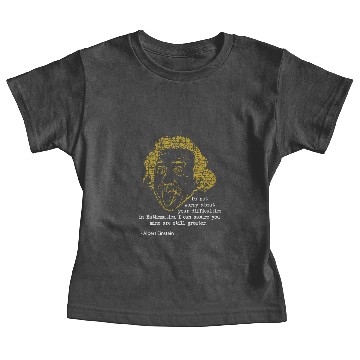 Discover Albert Einstein Quote Math Gift Baby Tees