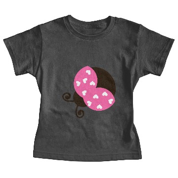 Discover Love ladybug heart insect wildlife vector image Baby Tees