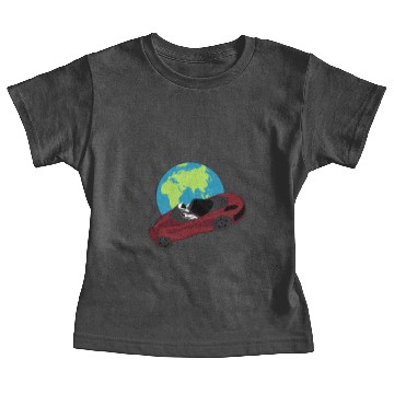 Discover Tesla in Space – SpaceX Inspired Design Baby Tees