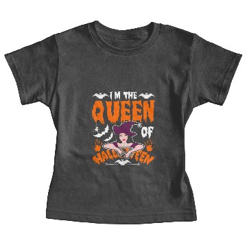 Discover Im The Queen Of Halloween Baby Tees