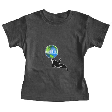 Discover Save Us Orca Whale Earth Day Quote Baby Tees 2018