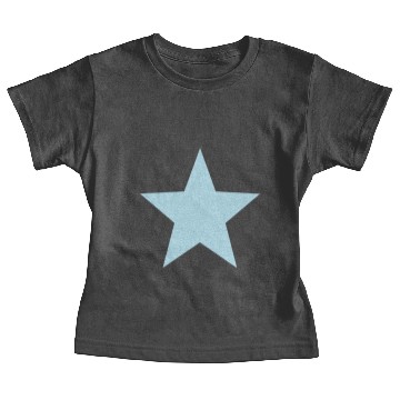Discover LIGHT BLUE STAR 3D Baby Tees