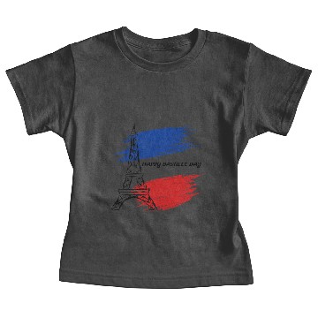 Discover Happy Bastille Day Baby Tees