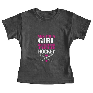 Discover I love field hockey Baby Tees