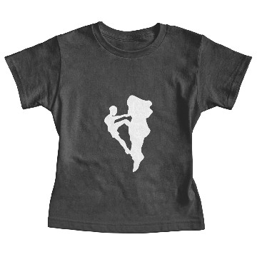 Discover Rock Climbing Climber Mountains Baby Tees