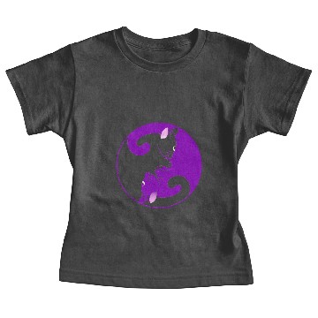Discover cat ying yang Baby Tees