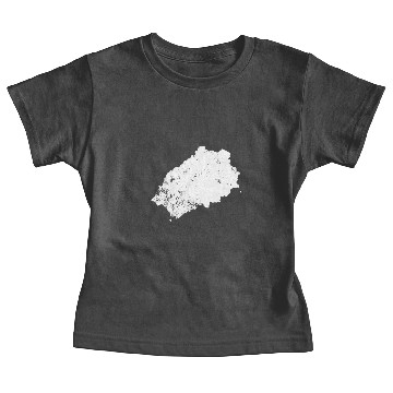 Discover Saint Helena Plain Map Baby Tees