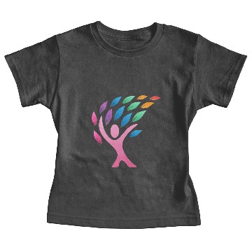 Discover Rainbow Tree Baby Tees