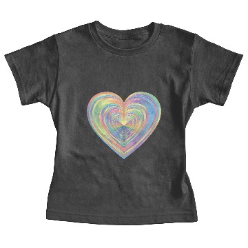 Discover COLORFUL HEART 5 Baby Tees