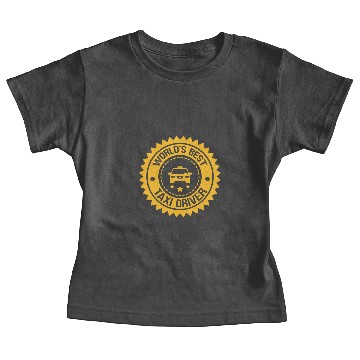 Discover World's Best Taxi Driver Baby Tees