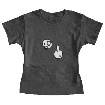 Discover mickey fuck you rouge Baby Tees