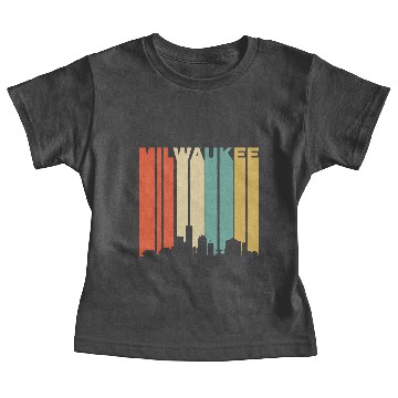 Discover City - retro 1970's milwaukee wisconsin downtown Baby Tees