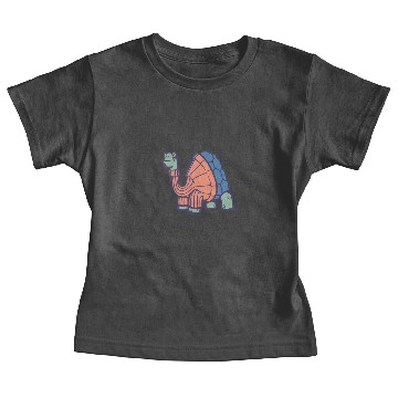 Discover Turtle Turtleneck Baby Tees