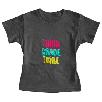 Discover Third Grade Tribe Light Funny Third Grade 3rd Teacher Appreciation Gift Baby Tees