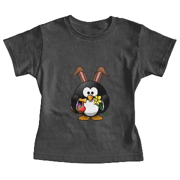 Discover Easter Funny penguin in comic style. Baby Tees
