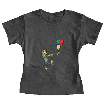 Discover Zombie loses arm Funny Halloween Baby Tees