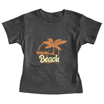 Discover Beach Burning Man Baby Tees