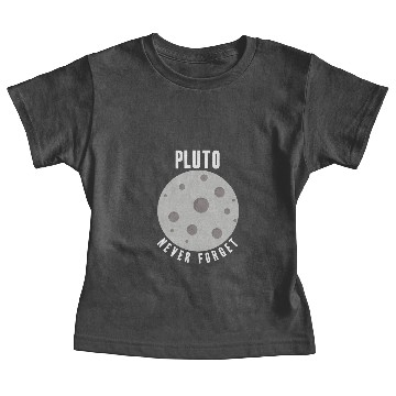 Discover Pluto never Forget christmas gift present Baby Tees