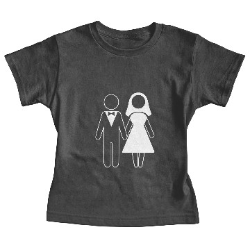 Discover Bride And Groom Baby Tees