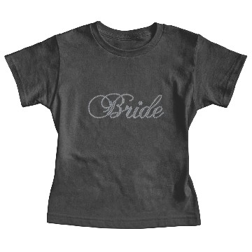 Discover Rhinestone Bride Baby Tees