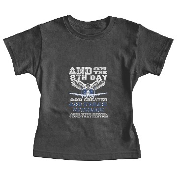 Discover Air Force Baby Tees And on the 8th day Gog created