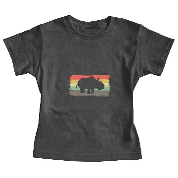 Discover Rhinoceros rhino ivory Africa endangered Baby Tees
