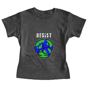 Discover Resist Climate Change Baby Tees