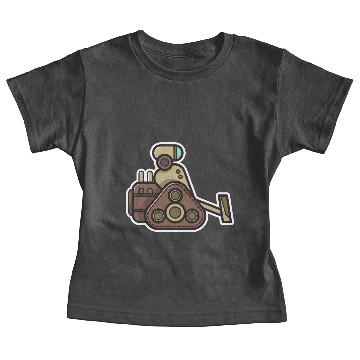 Discover Vintage Robot machine technology gift idea robotic Baby Tees
