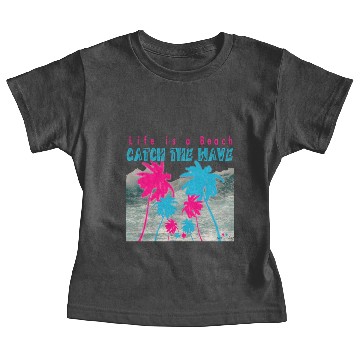 Discover Life's a Beach Baby Tees