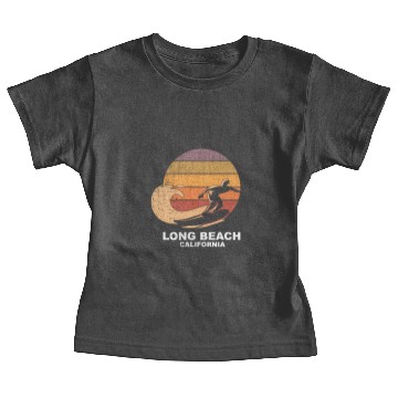 Discover long beach Scaled Design Baby Tees