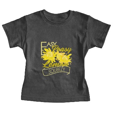 Discover Funny Lemonade - Easy Peasy Lemon Squeezy - Humor Baby Tees