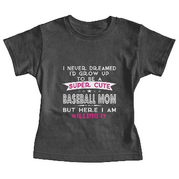 Discover A Super cute Baseball Mom Baby Tees