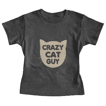 Discover Crazy Cat Guy Baby Tees