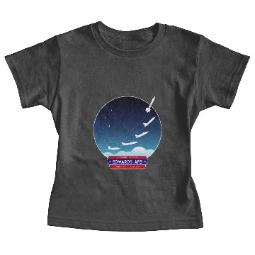 Discover Edwards Air Force Base - red/blue logo Baby Tees